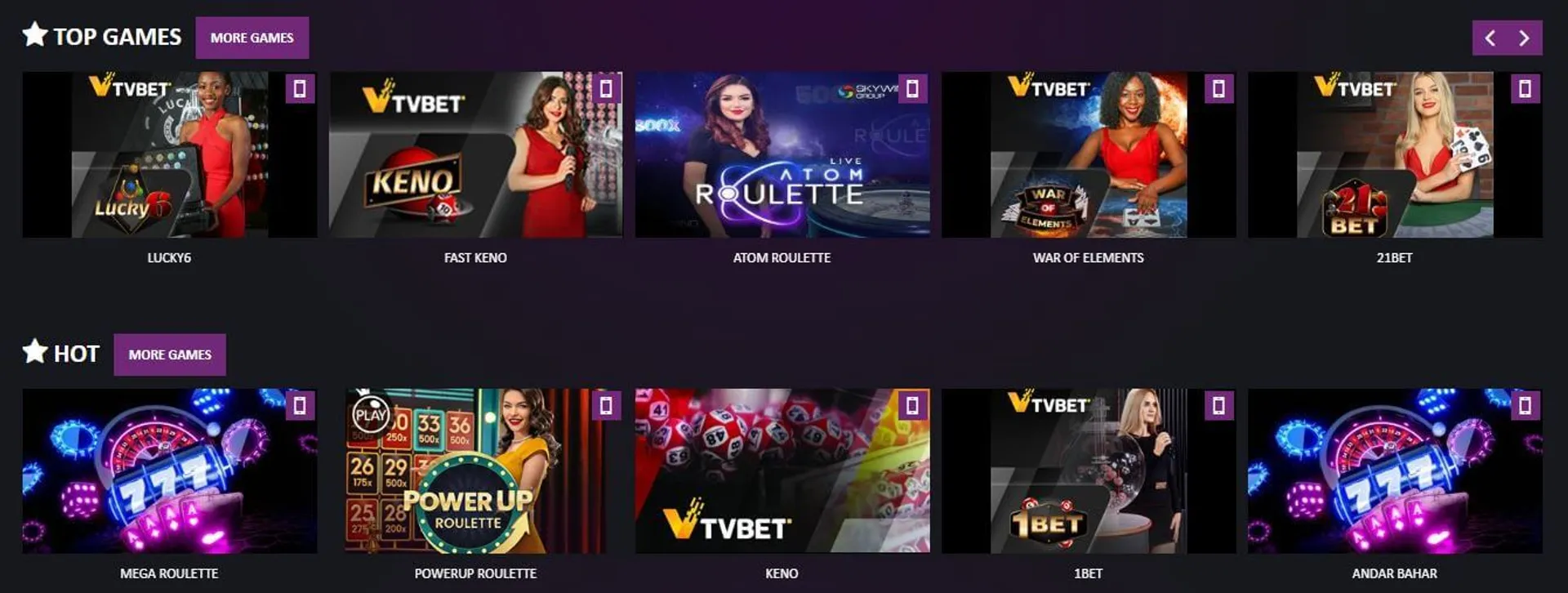 Bet 365 games